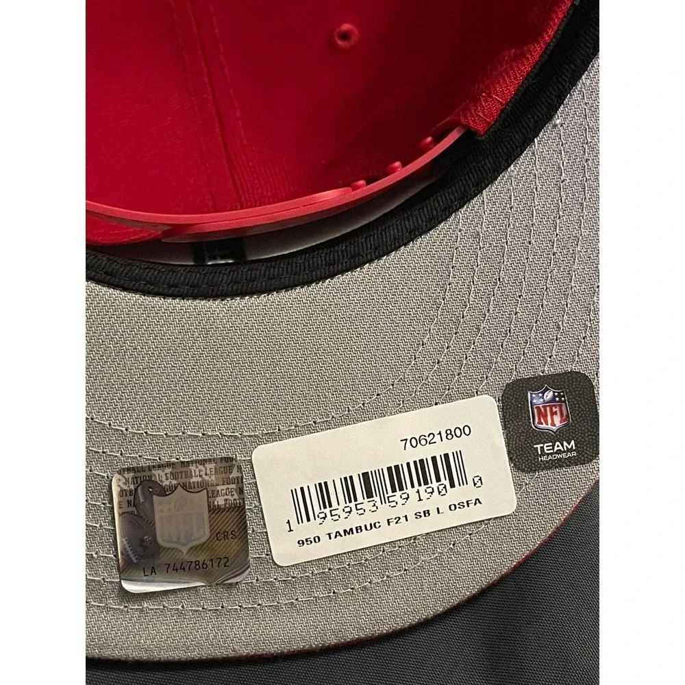 Tampa Bay Buccaneers Super Bowl‎ LV Champions Retro Script New Era Hat